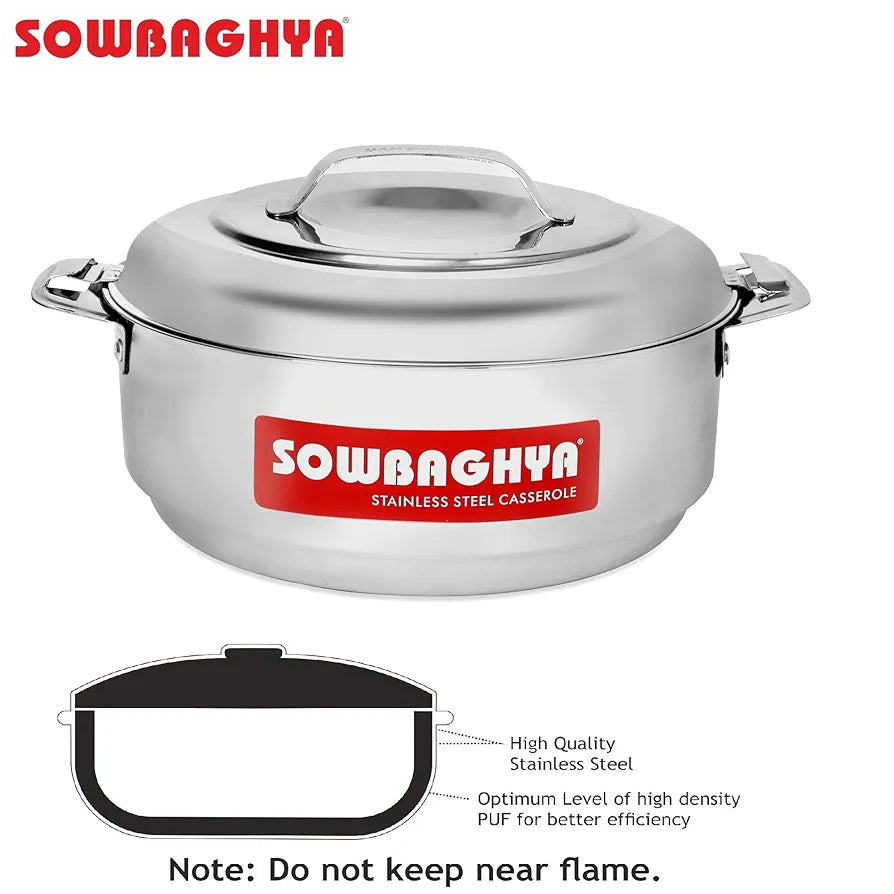 SOW SS HOTPOT 1500ML CASSEROLE SOW SS HOTPOT 1500ML CASSEROLE
